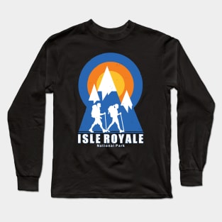 Hiking in Isle Royale National Park Long Sleeve T-Shirt